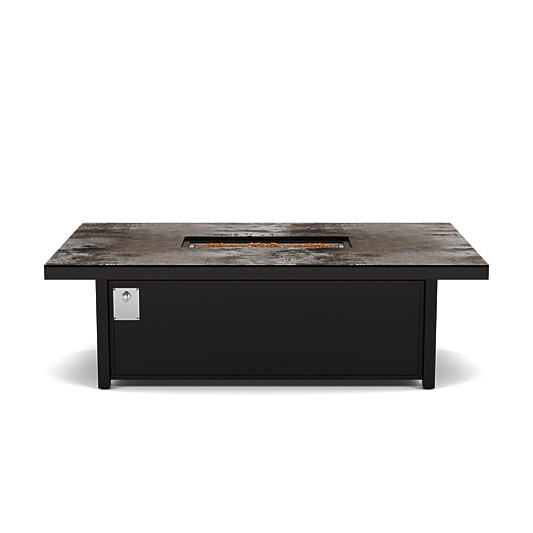 72" x 42" Dining Fire Pit Table - Multiple Colors and Top Patterns