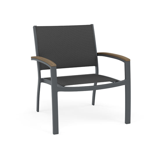 Mission Stackable Sling Club Chair