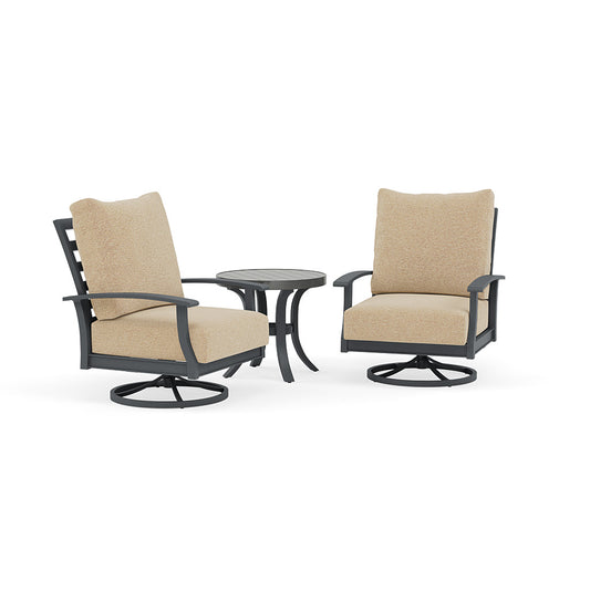 Rockport Club Swivel Chair Set