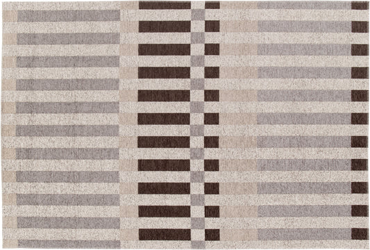 Trellis Stone Gray Outdoor Rug