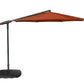 10' Treasure Garden Cantilever Umbrella with Black Frame