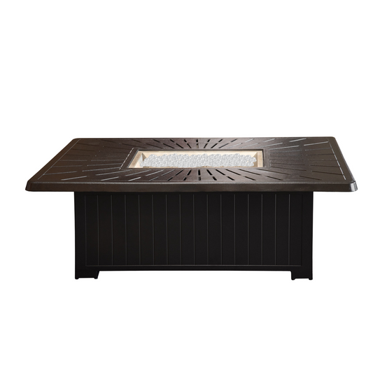 58" x 36" Rectangular Fire Pit Table