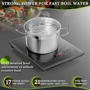 Stove Element Temperature