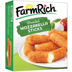 Microwave Frozen Mozzarella Sticks