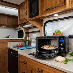 Small Microwave Oven for RV Compact Cooking Solutions